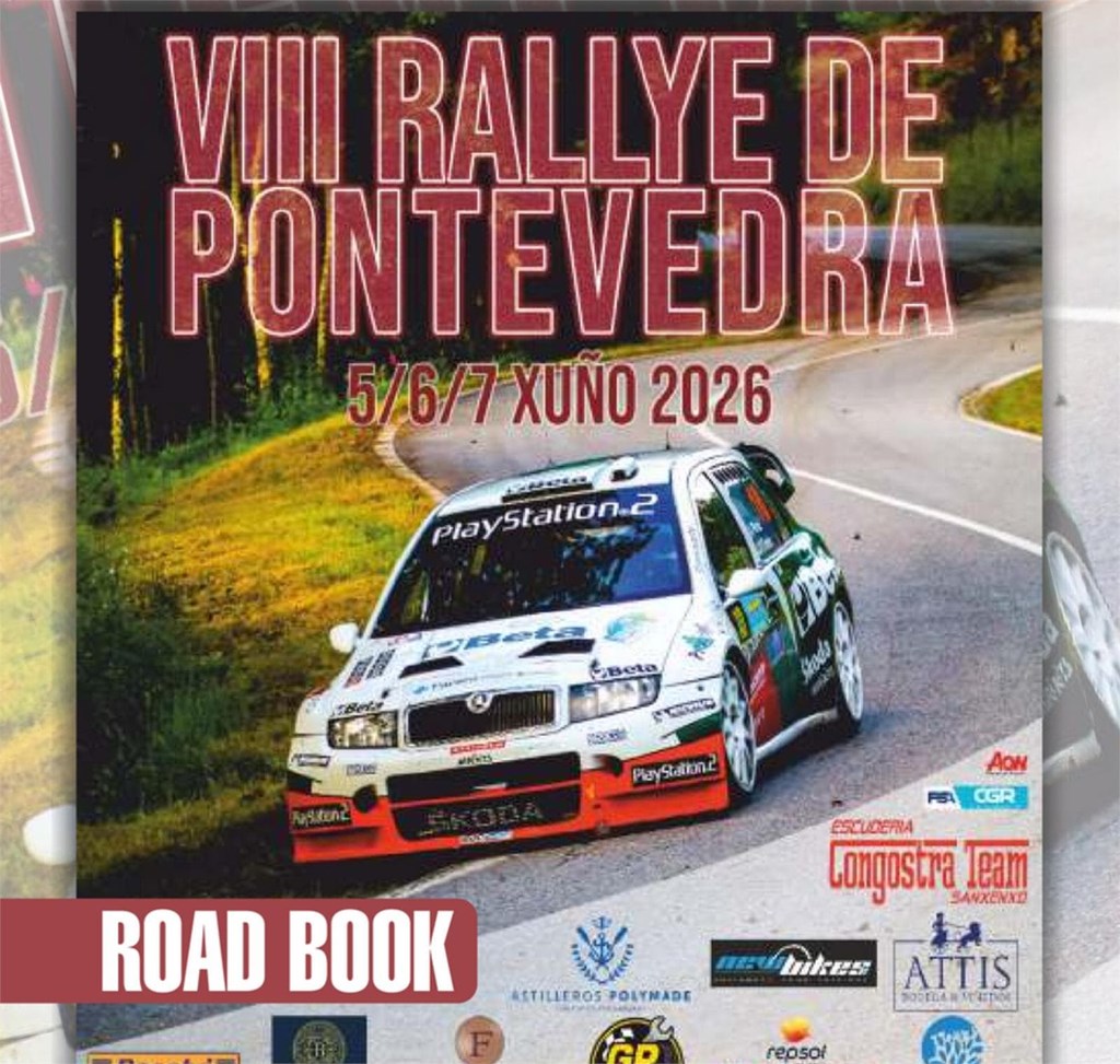 Road Book VIII Rallye de Pontevedra